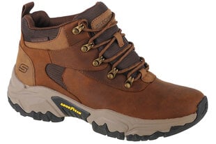 Skechers Terraform-Renfrow, Мужская треккинговая обувь, коричневый цена и информация | Мужские ботинки | pigu.lt