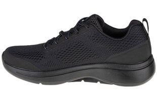 Sportiniai batai vyrams Skechers Go Walk Arch Fit, juodi kaina ir informacija | Kedai vyrams | pigu.lt