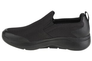 Sportiniai batai vyrams Skechers Go Walk Arch Fit Togpath, juodi kaina ir informacija | Kedai vyrams | pigu.lt