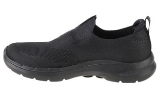 Sportiniai batai vyrams Skechers Go Walk 6, juodi kaina ir informacija | Kedai vyrams | pigu.lt