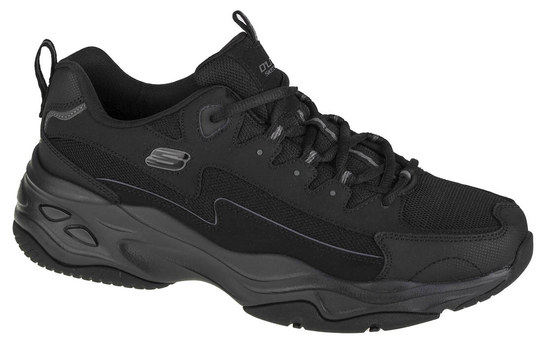 Sportiniai batai vyrams Skechers D Lites 4.0, juodi kaina ir informacija | Kedai vyrams | pigu.lt