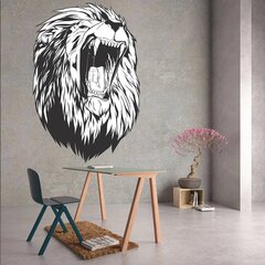 Виниловая наклейка на стену Большая львиная голова Декор интерьера - 100 х 81 см цена и информация | Интерьерные наклейки | pigu.lt