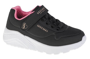Sportiniai batai mergaitėms Skechers, juodi kaina ir informacija | Sportiniai batai vaikams | pigu.lt