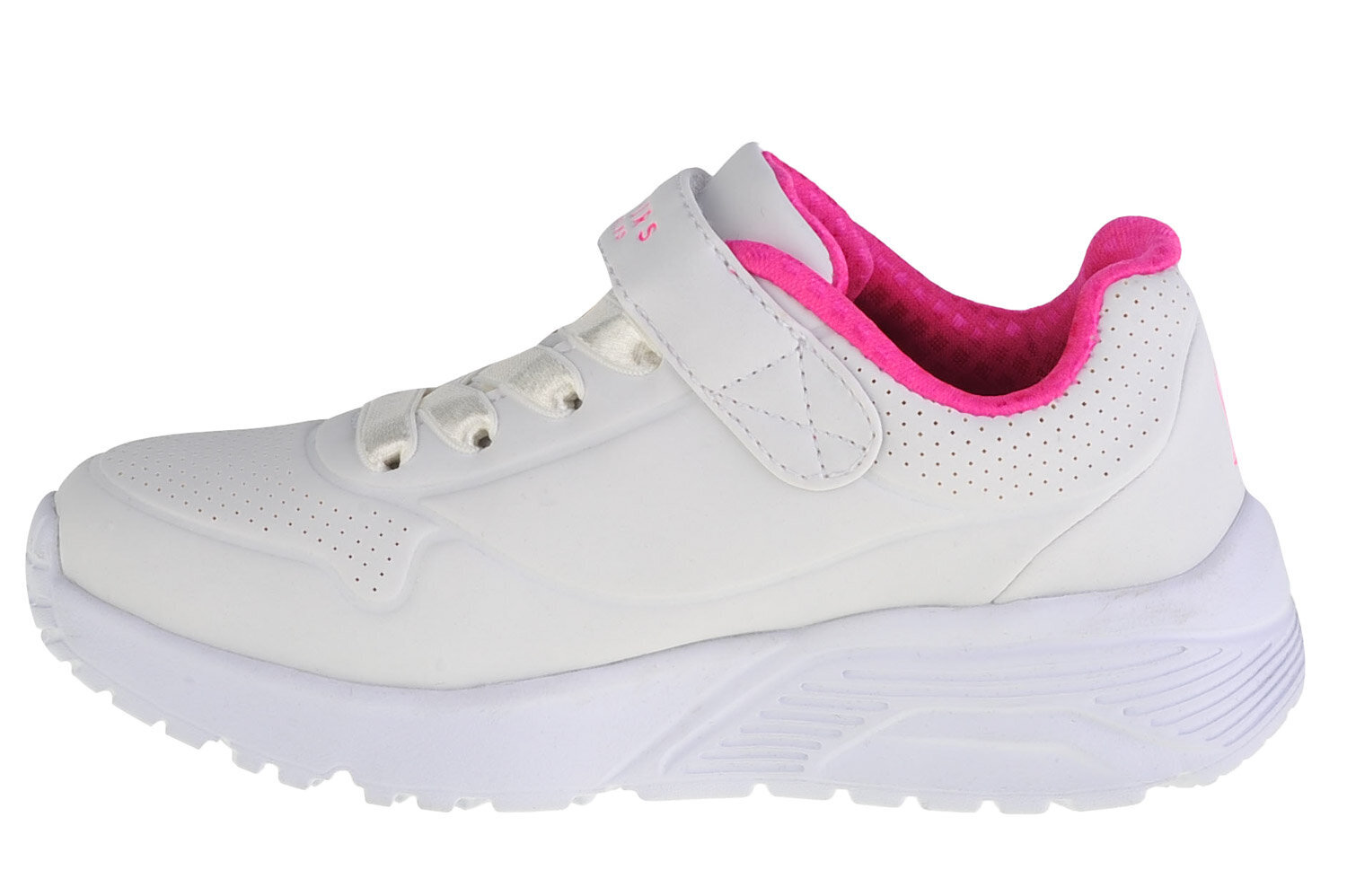 Sportiniai batai mergaitėms Skechers, balti kaina ir informacija | Sportiniai batai vaikams | pigu.lt