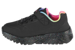 Skechers Uno Lite Rainbow Specks, для девочек кроссовки, черный цена и информация | Детская спортивная обувь | pigu.lt