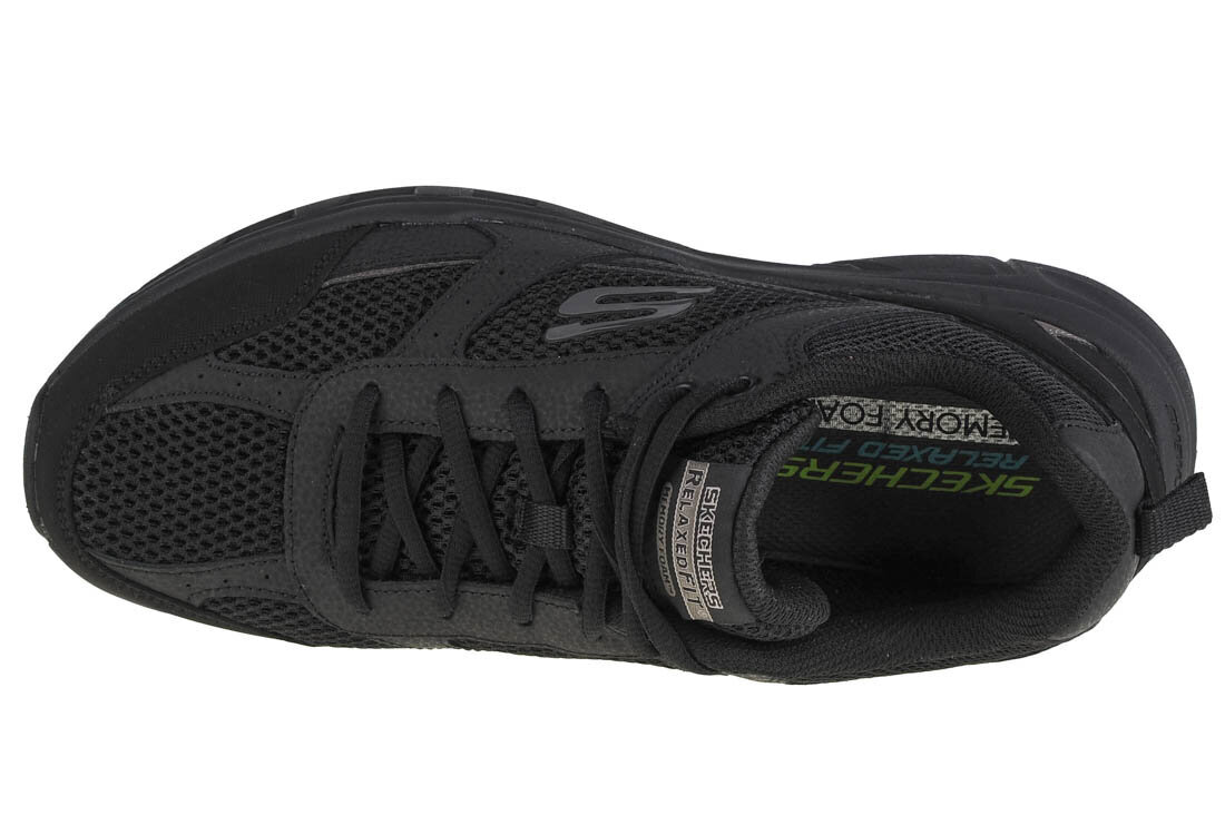 Sportiniai batai vyrams Skechers Oak Canyon Verketta, juodi цена и информация | Kedai vyrams | pigu.lt