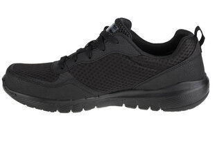 Sportiniai batai vyrams Skechers Flex Advantage 3.0, juodi kaina ir informacija | Kedai vyrams | pigu.lt