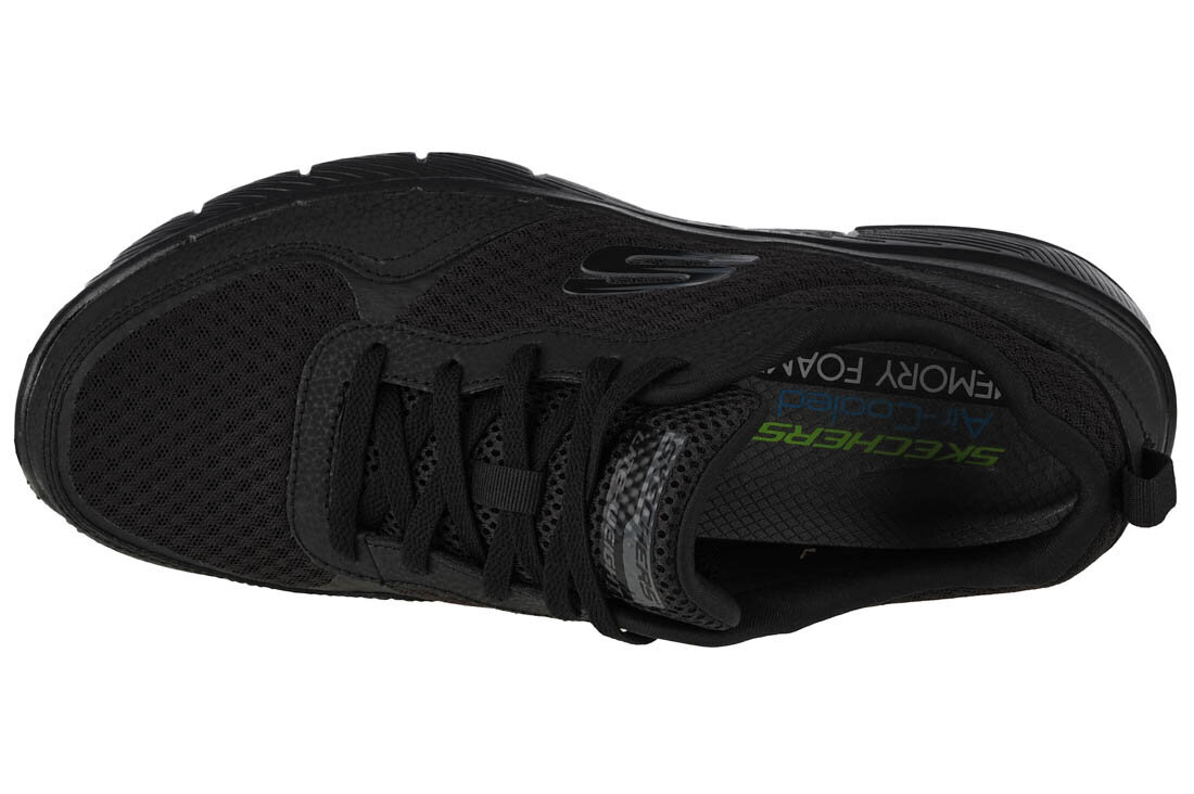 Sportiniai batai vyrams Skechers Flex Advantage 3.0, juodi kaina ir informacija | Kedai vyrams | pigu.lt