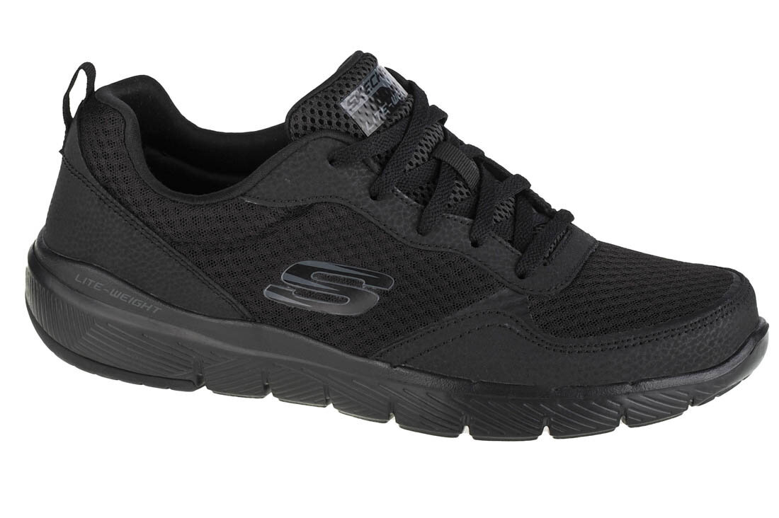 Sportiniai batai vyrams Skechers Flex Advantage 3.0, juodi kaina ir informacija | Kedai vyrams | pigu.lt