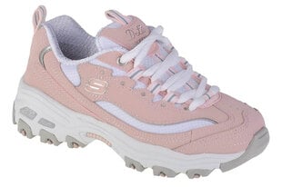 Кроссовки для девочек Skechers, розовые цена и информация | Детская спортивная обувь | pigu.lt