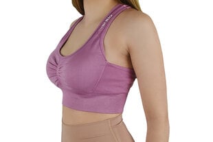 GymHero Miami Cute Bra, women's sports bras, фиолетовый цена и информация | Бюстгальтеры | pigu.lt