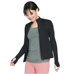 Džemperis moterims Skechers Go Flex Mesh Jacket, juodas kaina ir informacija | Sportinė apranga moterims | pigu.lt