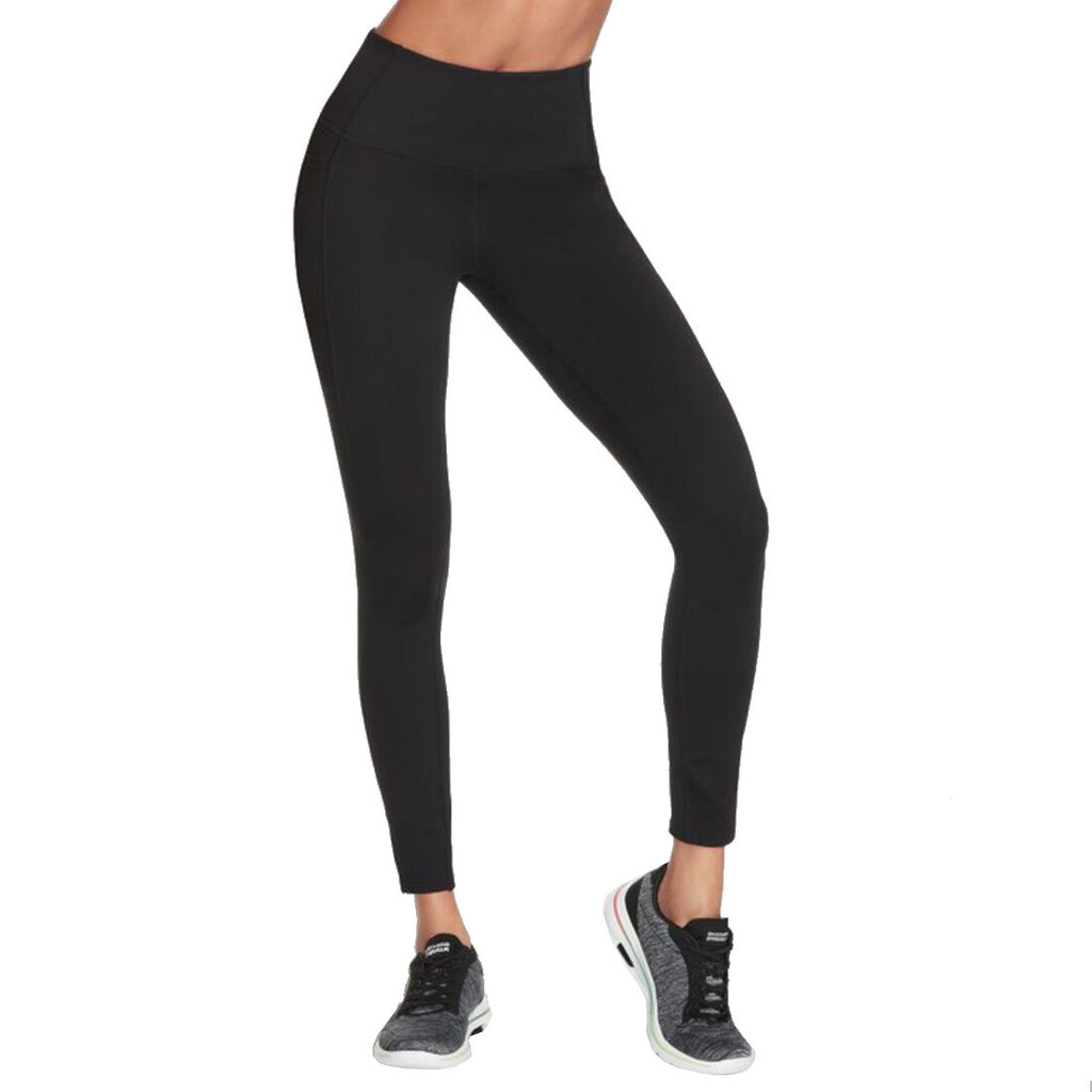 Tamprės moterims Skechers Go Walk High Waisted Legging, juodos kaina ir informacija | Sportinė apranga moterims | pigu.lt