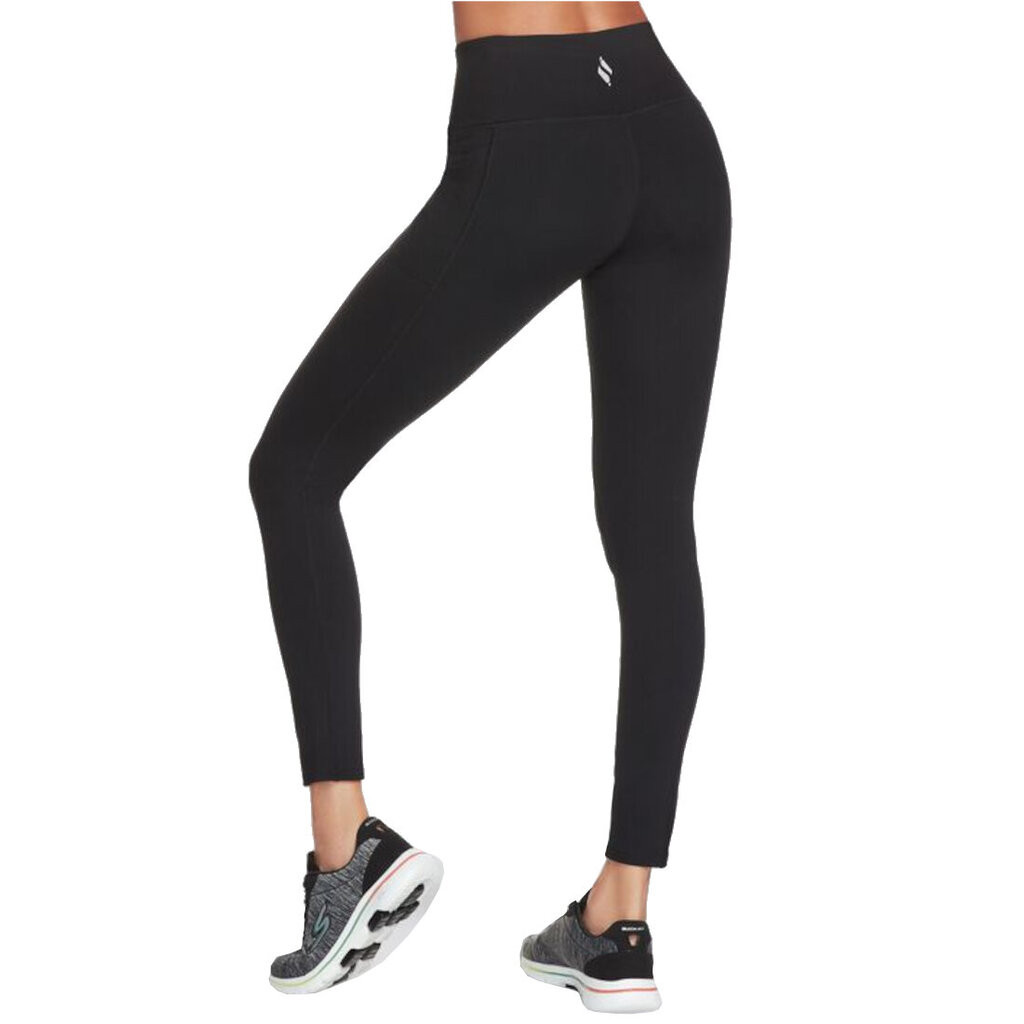 Tamprės moterims Skechers Go Walk High Waisted Legging, juodos kaina ir informacija | Sportinė apranga moterims | pigu.lt