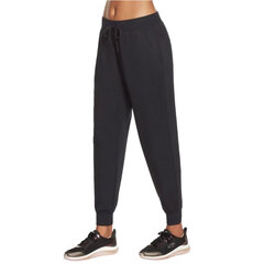 Skechers Restful Jogger Pant, Женские брюки, черный цена и информация | Спортивная одежда для женщин | pigu.lt