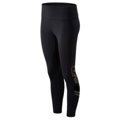 Tamprės moterims New Balance Achiever 7/8 Tight, juodos kaina ir informacija | Sportinė apranga moterims | pigu.lt