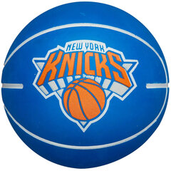 Wilson NBA Dribbler New York Knicks Mini krepšinio kamuolys, 6cm dydžio kaina ir informacija | Krepšinio kamuoliai | pigu.lt