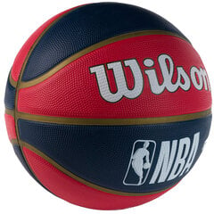 Wilson NBA Team New Orleans Pelicans Ball, unisex basketball balls , красный цена и информация | Баскетбольные мячи | pigu.lt