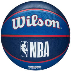 Wilson NBA Team Philadelphia 76ers Ball, unisex basketball balls , синий цена и информация | Баскетбольные мячи | pigu.lt