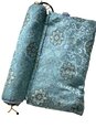 Ortopedinė masažo pagalvė, mėlyna su raštais