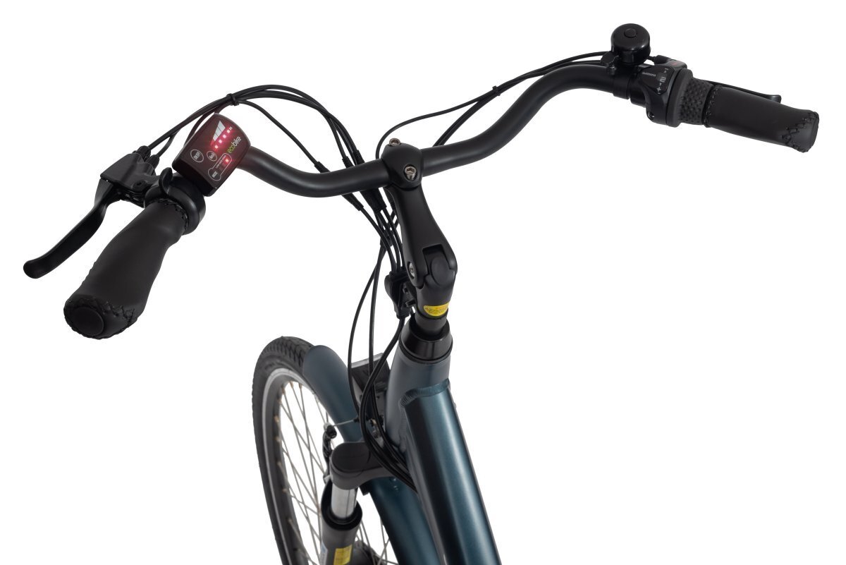 Elektrinis dviratis Ecobike Basic Nexus 14,5 Ah Greenway, mėlynas kaina ir informacija | Elektriniai dviračiai | pigu.lt