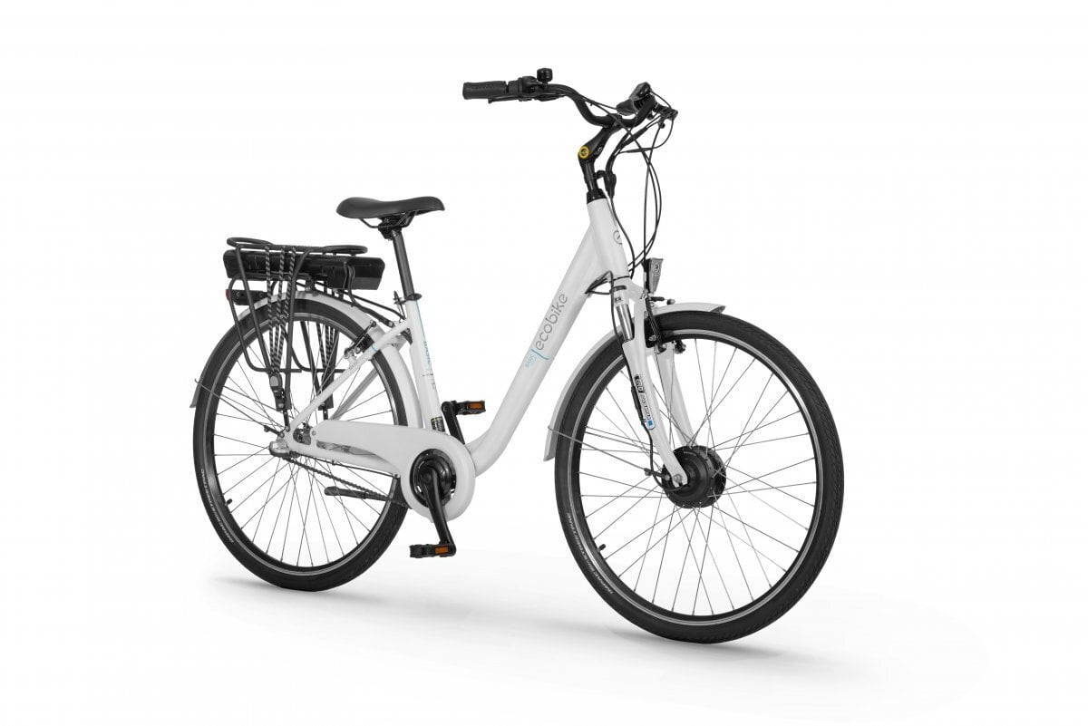 Elektrinis dviratis Ecobike Basic Nexus 11,6 Ah Greenway, baltas цена и информация | Elektriniai dviračiai | pigu.lt