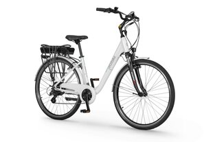Elektrinis dviratis Ecobike Traffic 13 Ah Greenway, baltas kaina ir informacija | Elektriniai dviračiai | pigu.lt