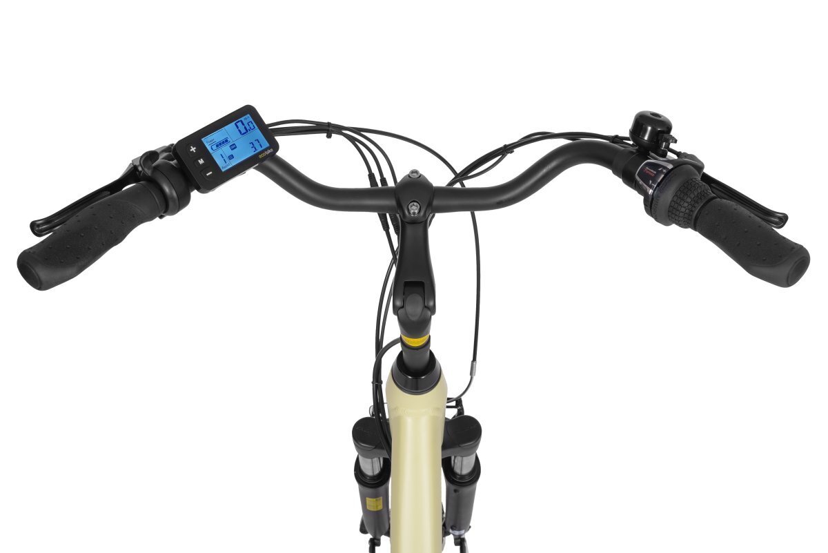 Elektrinis dviratis Ecobike Traffic 17,5 Ah LG, geltonas цена и информация | Elektriniai dviračiai | pigu.lt