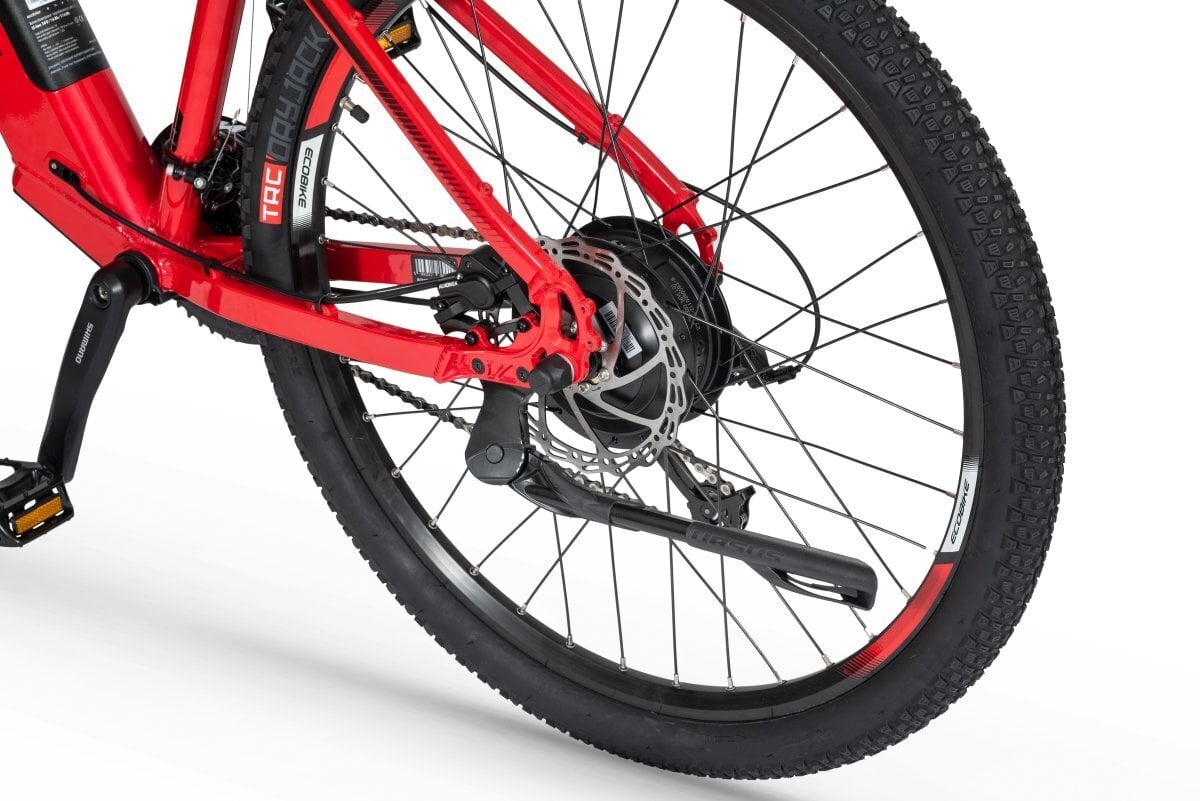 Elektrinis dviratis Ecobike SX4 13 Ah Greenway, raudonas цена и информация | Elektriniai dviračiai | pigu.lt