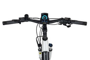 Elektrinis dviratis Ecobike X-Cross 17,5 Ah LG, baltas kaina ir informacija | Elektriniai dviračiai | pigu.lt