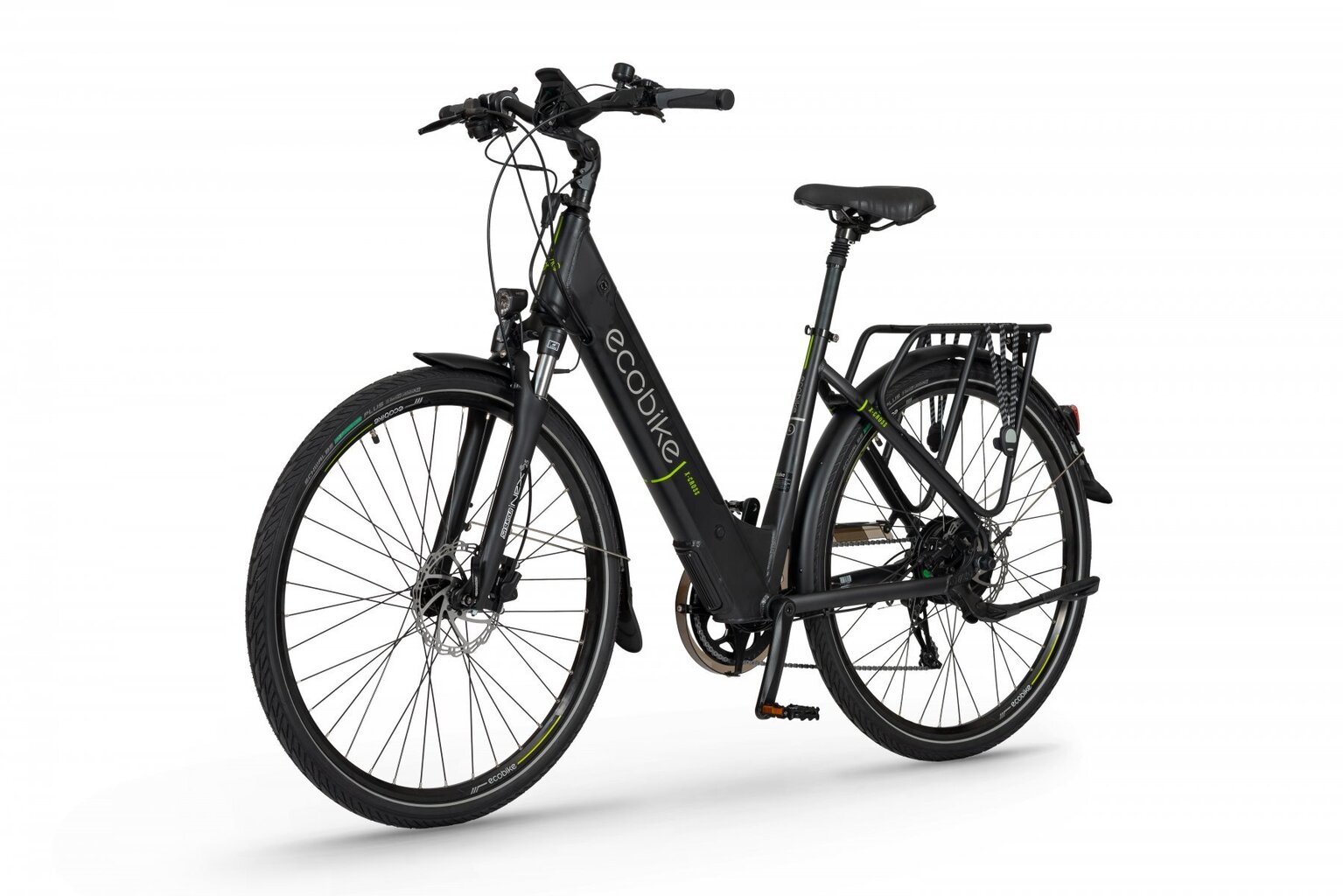 Elektrinis dviratis Ecobike X-Cross 17,5 Ah LG, juodas kaina ir informacija | Elektriniai dviračiai | pigu.lt