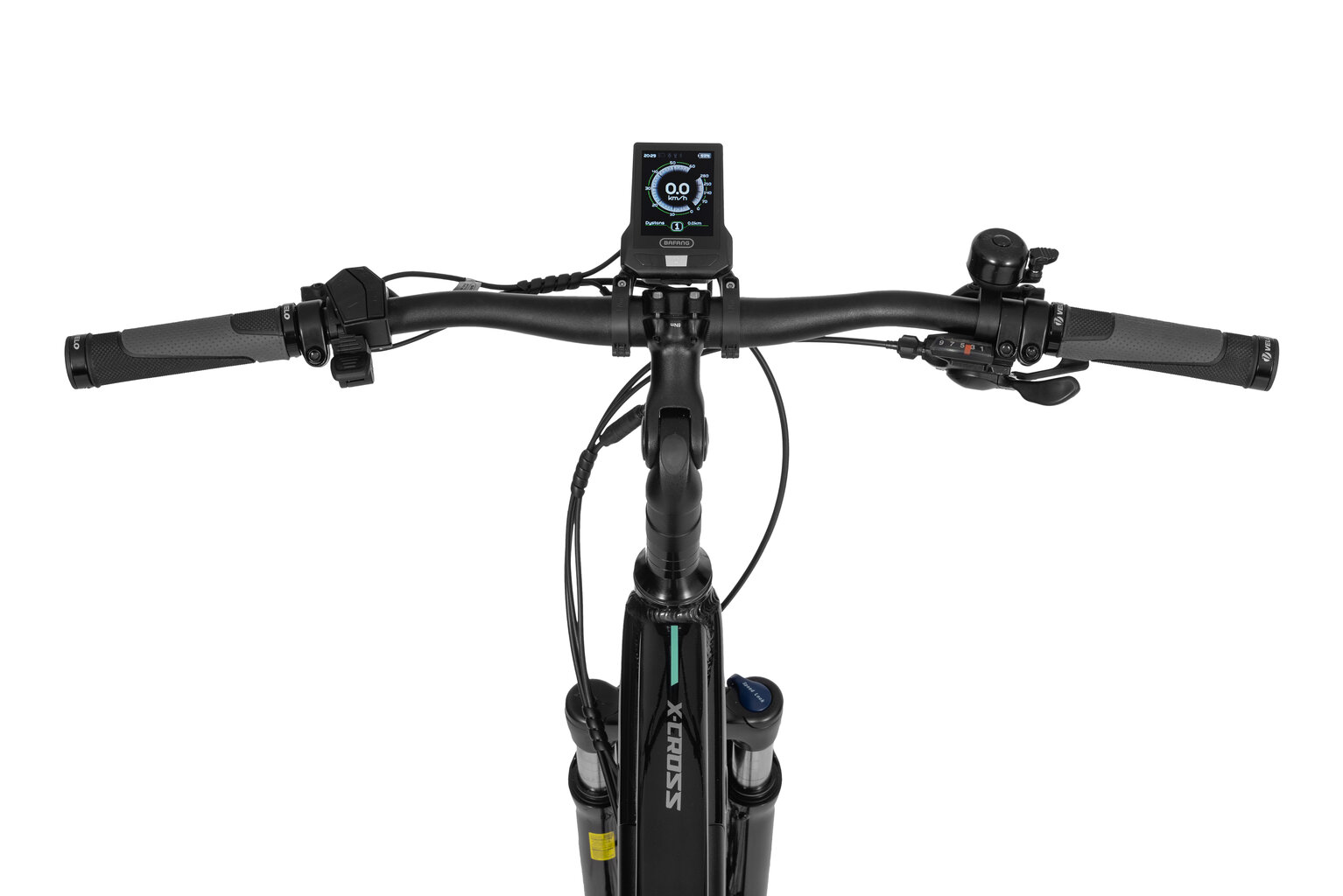 Elektrinis dviratis Ecobike X-Cross M 17,5 Ah LG, juodas kaina ir informacija | Elektriniai dviračiai | pigu.lt