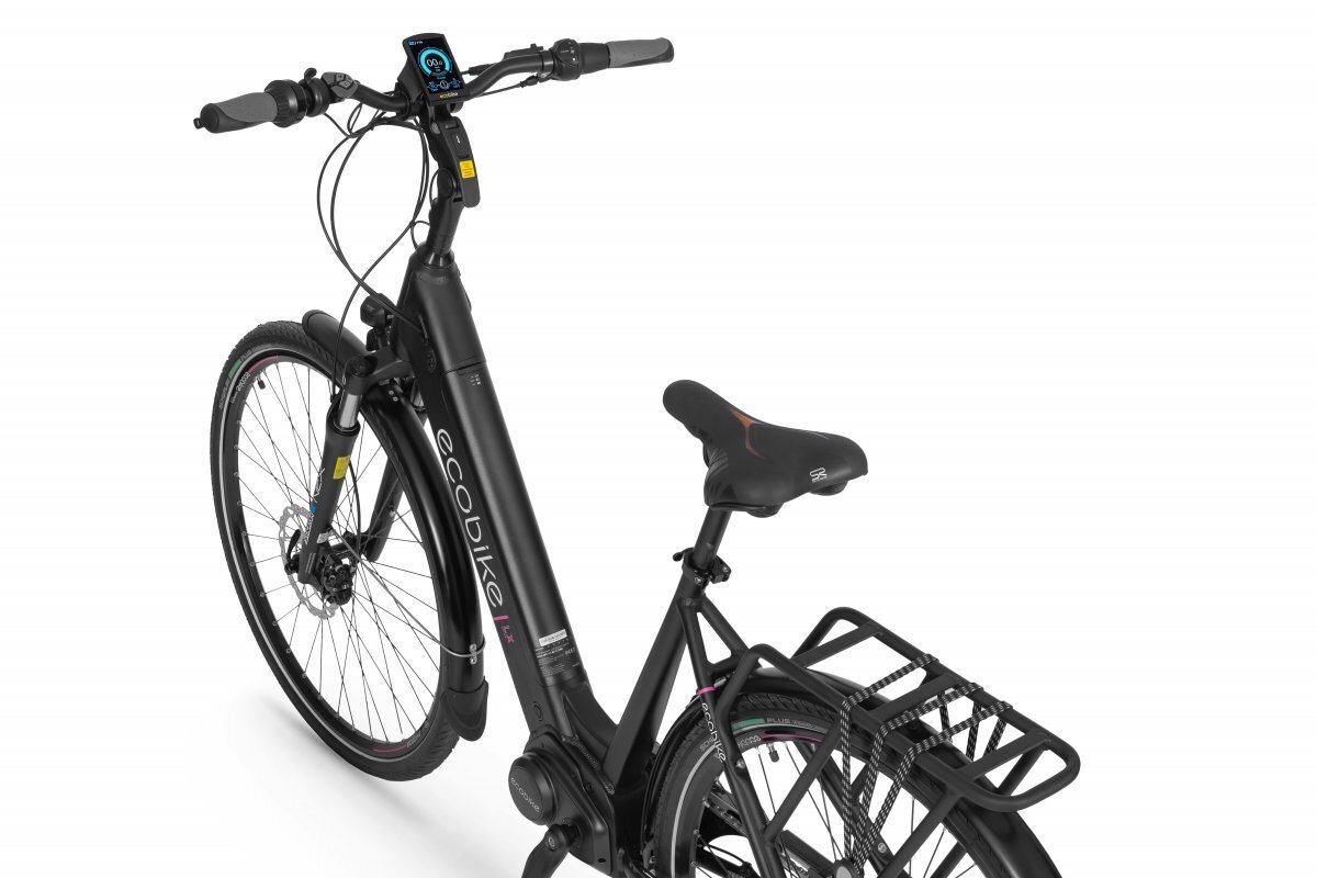 Elektrinis dviratis Ecobike LX 19" 14 Ah ah LG, juodas цена и информация | Elektriniai dviračiai | pigu.lt