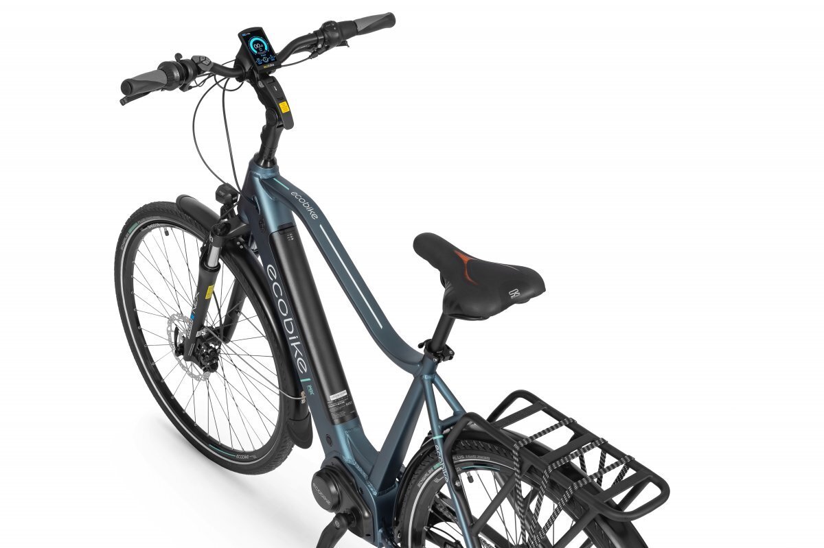 Elektrinis dviratis Ecobike MX 20" 11,6 Ah Greenway, mėlynas kaina ir informacija | Elektriniai dviračiai | pigu.lt