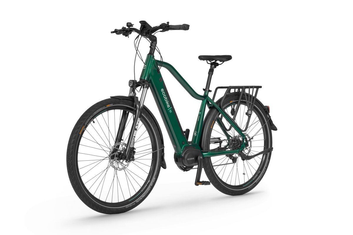 Elektrinis dviratis Ecobike MX 300 14 Ah LG, žalias цена и информация | Elektriniai dviračiai | pigu.lt