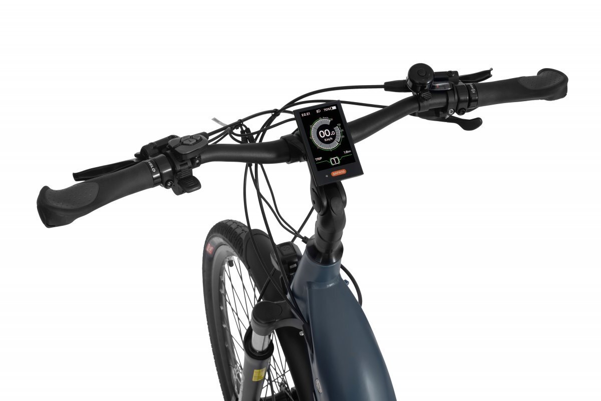 Elektrinis dviratis Ecobike D1 Trekking 14 Ah LG, mėlynas kaina ir informacija | Elektriniai dviračiai | pigu.lt