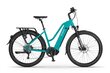 Elektrinis dviratis Ecobike LX 500 14,5 Ah Greenway, mėlynas цена и информация | Elektriniai dviračiai | pigu.lt