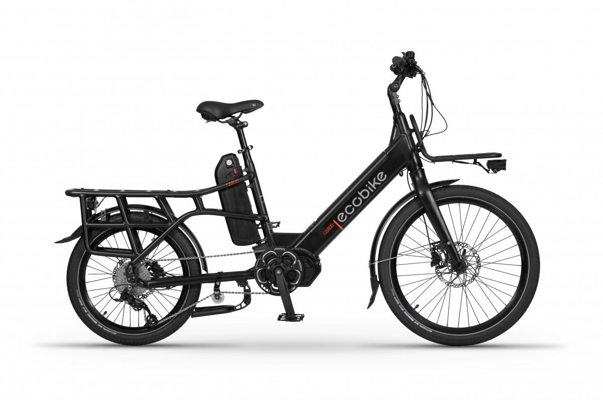 Elektrinis dviratis Ecobike Cargo 26,4 Ah LG kaina ir informacija | Elektriniai dviračiai | pigu.lt