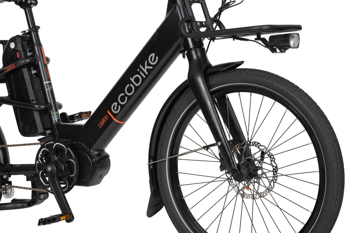 Elektrinis dviratis Ecobike Cargo 26,4 Ah LG kaina ir informacija | Elektriniai dviračiai | pigu.lt