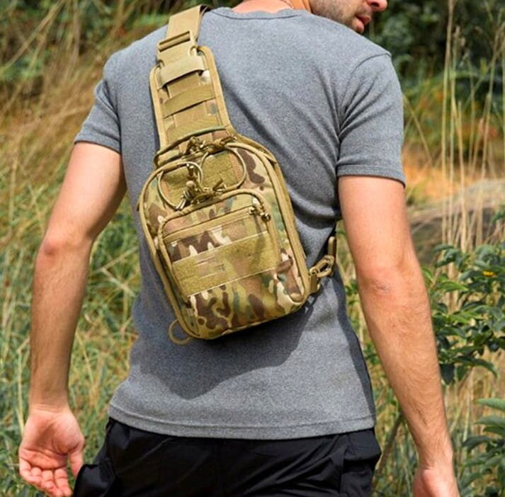 taktinis karinis vyriškas krepšys T126 kaina ir informacija | Kuprinės ir krepšiai | pigu.lt