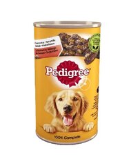 Pedigree Adult suaugusiems šunims su vištiena ir morkomis, 12x1200 g kaina ir informacija | Konservai katėms | pigu.lt