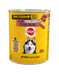 Корм Pedigree Adult Protein+ для взрослых собак с дичью и птицей, 12х800 г цена и информация | Консервы для собак | pigu.lt