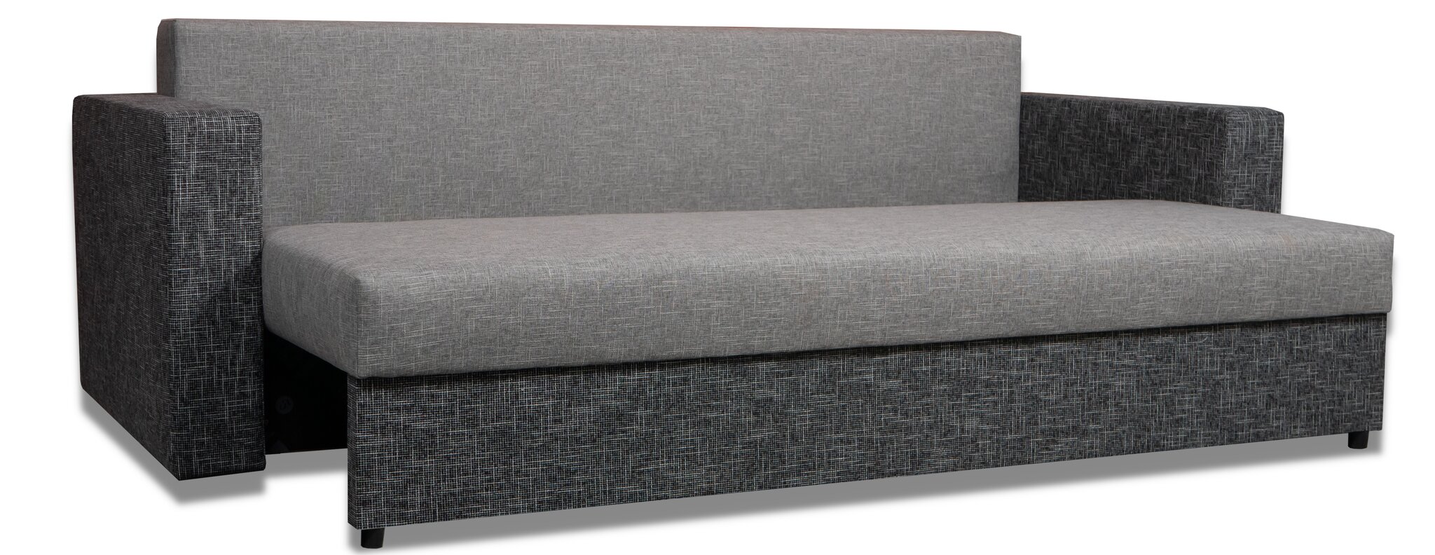 Sofa - lova Vuran Kombinuota pilka kaina ir informacija | Sofos | pigu.lt