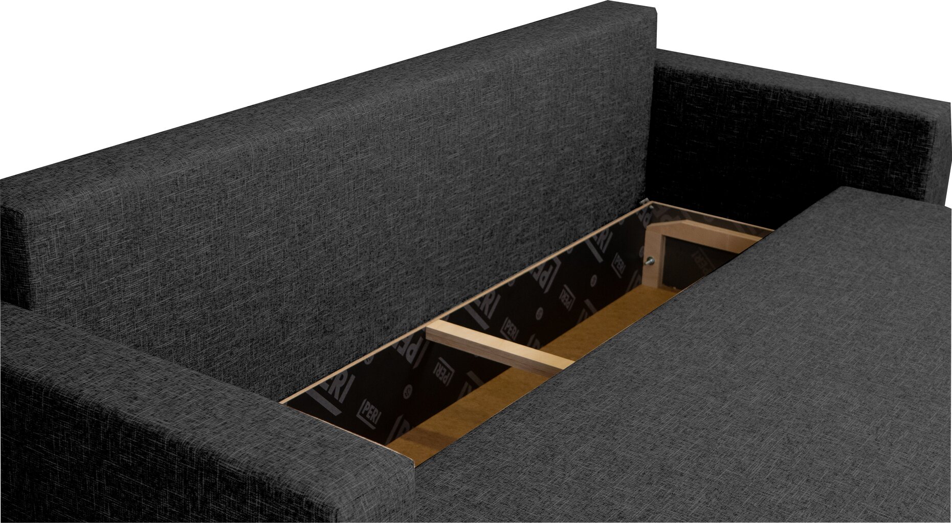 Sofa - lova Vuran XL Tamsiai pilka kaina ir informacija | Sofos | pigu.lt