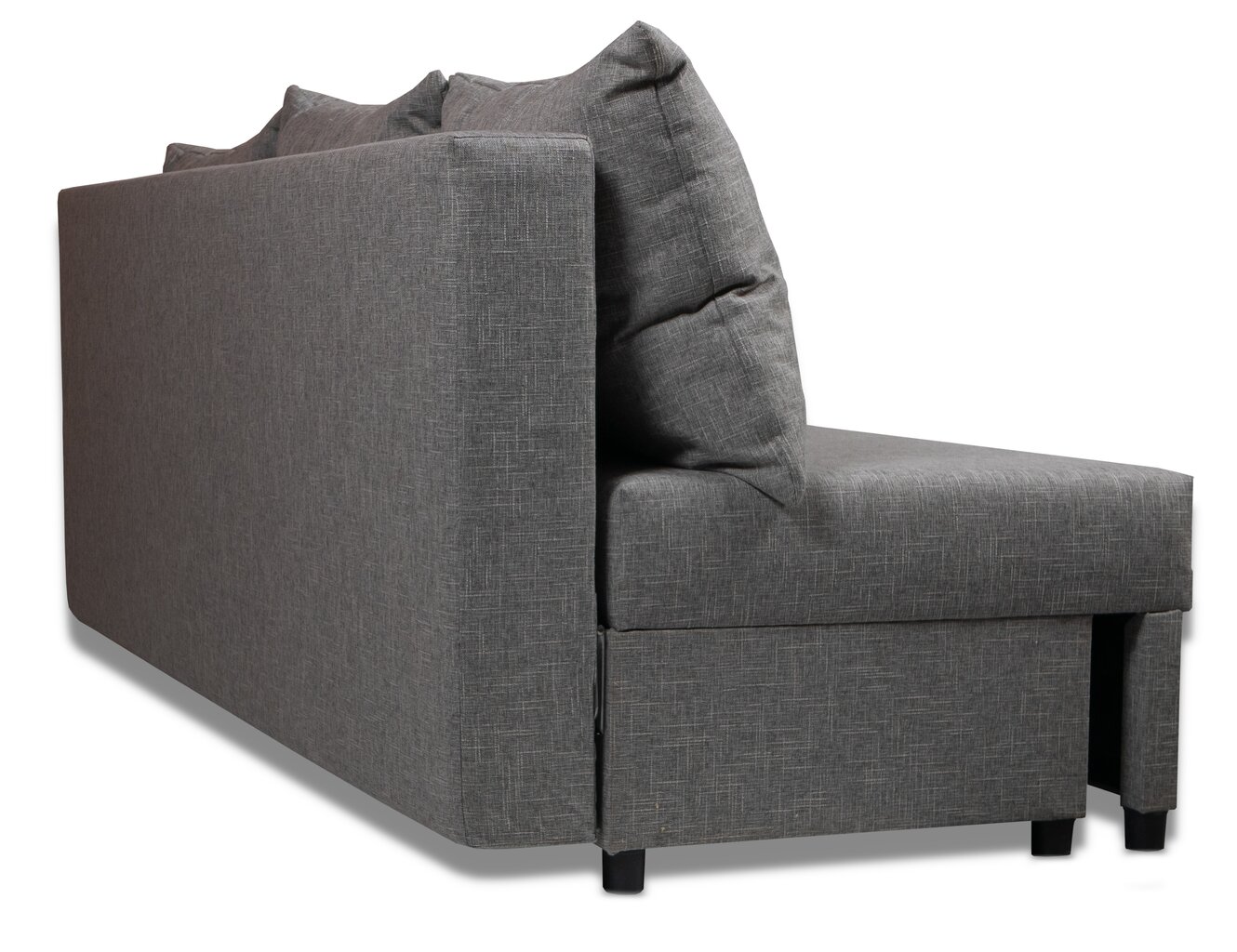 Sofa - lova Mini XL Šviesiai pilka kaina ir informacija | Sofos | pigu.lt