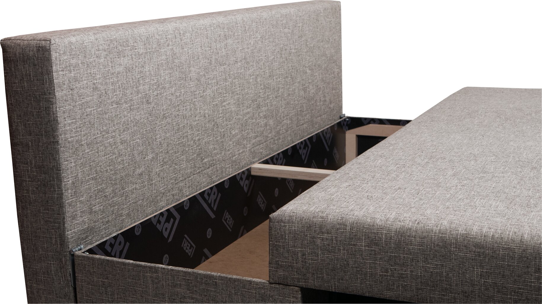 Sofa - lova Mini XL Tamsus smėlio spalvos kaina ir informacija | Sofos | pigu.lt