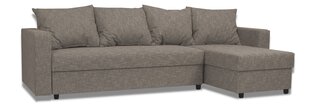 Угловой диван Lugan+, темно-бежевый цена и информация | Угловые диваны | pigu.lt