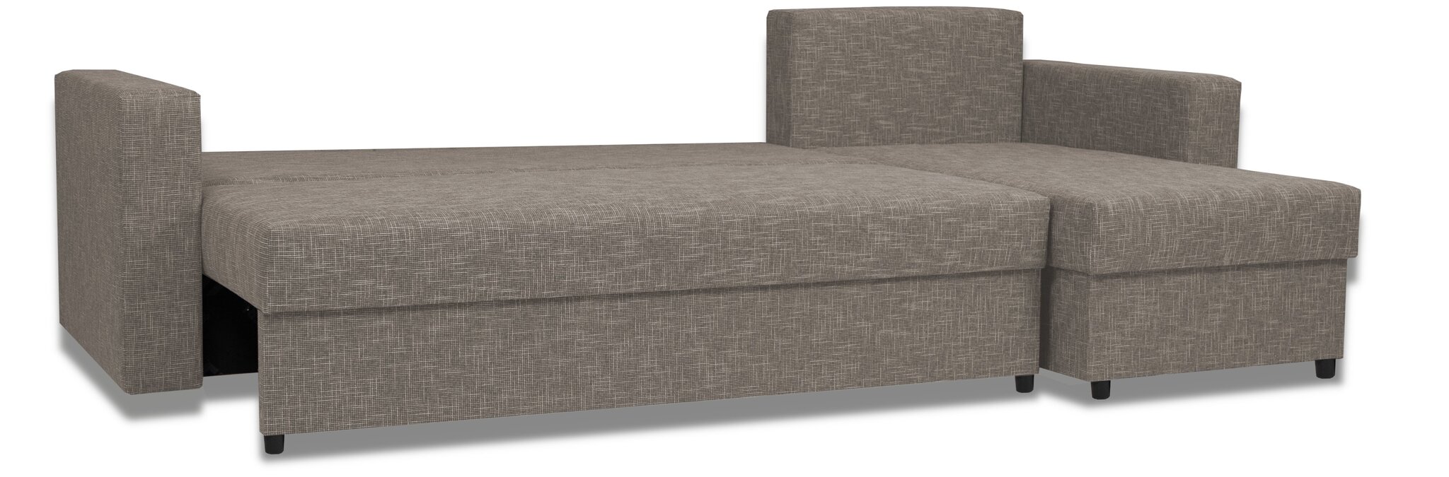 Kampinė sofa Lugan+, smėlio spalvos kaina ir informacija | Minkšti kampai | pigu.lt