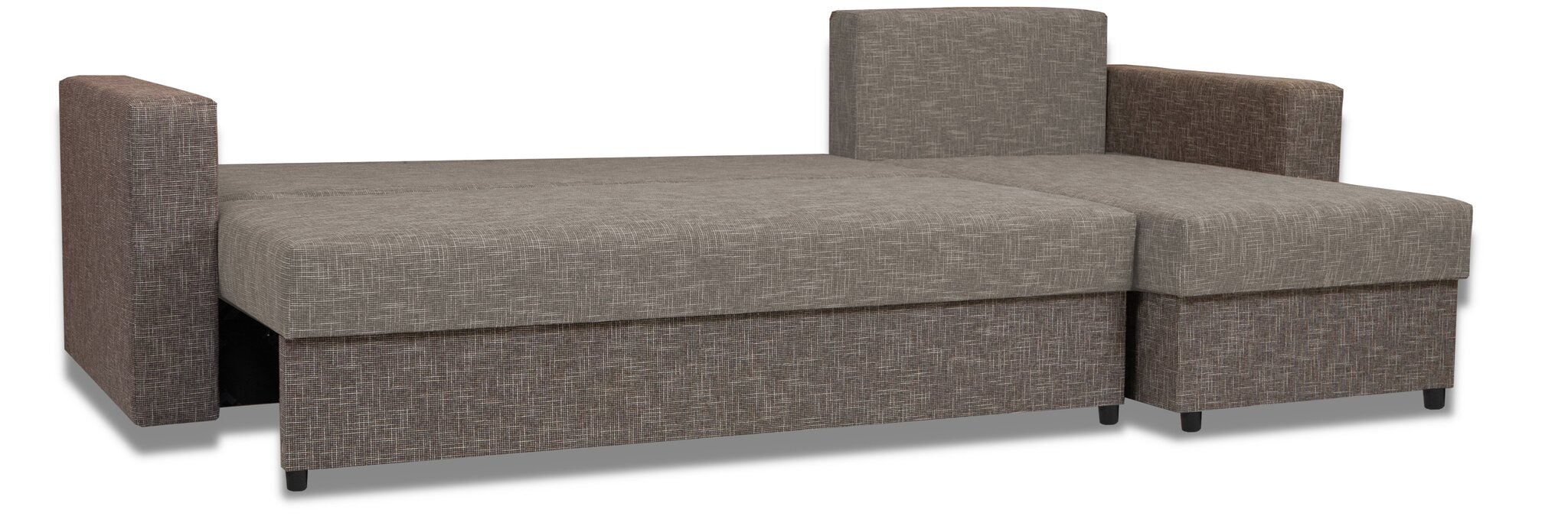 Kampinė sofa Lugan+, smėlio spalvos kaina ir informacija | Minkšti kampai | pigu.lt