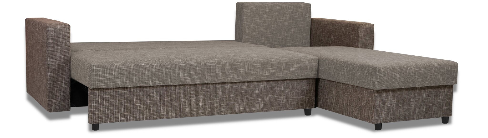Kampinė sofa Lugan+, smėlio spalvos kaina ir informacija | Minkšti kampai | pigu.lt